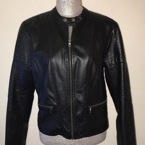 Xhilaration faux leather jacket